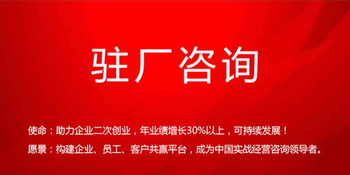 驻厂式 教练式 保姆式咨询被企业越来认可